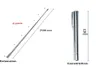 2pcs en acier inoxydable Optométrie Optométrie Baton Stick Stick Extension Type Style avec six parties Verres Optométrie Shippin6815645