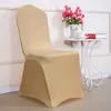 12 Farben verdicken Spandex Stretch Stuhl Deckungen für Hochzeitsfeier Bankettdekoration Universal 240429