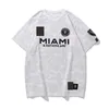 Jersey Designer T-shirts Miami International Man Shirt Sport Tees Breattable Leo Lionel S-3XL