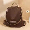 Hurtownia damska torba na ramię lekkie odporne na zużycie Oxford Casual Backpack Back Anti-Ched Mash Modna plecak codziennie Joker Solid Color torebka 2281