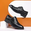 Casual Shoes British Style oryginalny skórzany skórki Bankiet Formalny dojazd do pracy biznesowy ślub pana młodego pana młodego