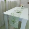 Table Runner Cover serviette en coton Fleur Floral Floral Corée Style Bed Garden Tassel Home El Restaurant Deal