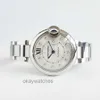 Unisex Dials Automatic Working Watches Carter New Damen Watch Blue Ballon 33 Diamant Set Mechanical We902074