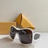 Neue Modedesign übergroße Maske Sonnenbrille 40121i Katzenaugen Acetat Rahmen Trendy und Avantgarde-Stil High-End-UV400-Schutzbrille Pab2 Z7VK