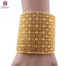 Bracciale bracciale largo Dubai di lusso per donne color oro africano India gioielli da sposa regali per banchetti da sposa 4327496
