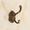 Antieke bronzen kleuren wandhaken rekken met hanger metalen handdoekjas gewaad haakbathroom accessoires 240428