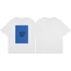 Дизайнерская футболка Классическая рубашка Jil Sander Casual Mens Women Couples Rush Print Printing Print