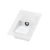 Muurlamp frameloze ingebedde LED LED Human Body Sensing Type altijd heldere lampen Smart Corner Step El Trap Aisle Lams