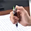 Innovative Ballpoint Pen Lighter 2-In-1 Green Flame Lighter Metal Pen Windproof Lighter
