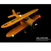 2023 WLTOYS A300BEECH D17S RC Airplane RTF EPP 4CH Biplane Motor sans brosse avec LED 3D6G Version Gyro Mode1Mode2 Swith 240430