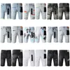 Shorts viola Shorts Denim Mens Jeans Casual Style Cotton Blend Fabric Wash vintage Street Fashion Hip Hop Hole Designer Ksubi 185