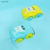 Bath Toys Childrens Shower Water Toys Abs Wintup Car Cartoon Car Baby Shower Toys Cadeaux Childrens Amphibie Car Bains de salle de bains