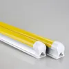 Anti UV T8 LED Tubes Yellow Safe Lights 120cm 4ft 18W AC85-265V 4 foot feet Integrated Blubs 1200mm 2700K Lamps NO Ultraviolet Protection Exposure Lighting from China