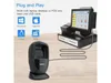 DS9308-SR 1D 2D Presentatie Barcode Scanner Omni Directional QR Zwart beeldlezer voor scherm en gedrukte barcodescan DS9308-SRR