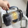 Tote handtas python patroon handheld ketting tas schoudertas elegante crossbody tas avond banket diamant patroon vierkante tas