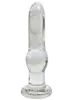 Plug anal en verre transparent 134 cm Dilator anal Dildo G Spot Stimulator Buts Prises en verre Dildos pour femmes Buttplug Sex Toys Y190625225823