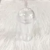 Vaso de leche de 20 oz con tapas de cúpula de plástico doble tazas de bebida con botella de agua transparente reutilizable Copa de fruta transparente 240429