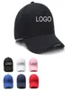 Casqueur de baseball personnalisé Logo Logo PO COLORS COLOD COULEUR Men de femmes Chapeaux Black Cap Snapback Dad Trucker CAPS2452539