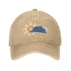 Ball Caps Sunshine en Midnight Rain Cowboy Hat Hip Hop Beach Fashion Women Men's