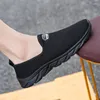 Casual schoenen mannen sneakers slip-on mesh licht lopende zapatillas mujer deporte xl maat 45 46 47 verkoop