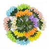 Decorative Flowers Mini PE Calla Lily Artificial Flower Bouquet Multicolor Rose Wedding Party Decoration Scrapbooking Fake