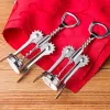 Wine Opener Bottle Openers Stainless steel metal strong Pressure wing Corkscrew grape Kitchen Dining Bar accesssory LL
