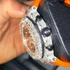 Trending Hip Hop Watches Customized Labor Excunned Diamond Tester VVS Moissanite High-End-Out-Uhr-Uhr