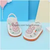 First Walkers Summer Girls Boys Kids Sandals Baby Shoes 4 Styles Toddler Slippers Soft Bottom Children Designer Drop Dropend Otaeq