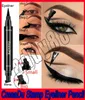2019 New Eye Makeup Tool evpct Doubleend Eyeliner Pencil Stamp Triangle Seal Eyeliner 2 in 1 Waterproof Liquid Eyeliner DHL 3720188