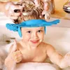 Dusch Caps Justerbart baby shower Cap Eye and Ear Protection Watertproof Shampoo Dusch Coverl2404