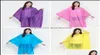 Ranquers Ranquers ménagers Jardin Home Garden Eco Eco Friendly Poncho Rainwear Transparent Couleur solide non jetable Cycling Raincoat 4416145