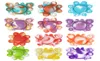 Forniture per feste Push Bubble Toys Premere Sensory Sensory Offroted Tie Tied Tied Crab Pioneer per Bolles Board Game Stress Relief Toy5726321