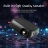 A10 Mini Projector Portable LED Cinema 3D Videoprojector Smart Home Theatre Beamer TV Box für Mobiltelefon 1080p über HD Port 240419