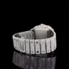 En çok satan unisex buzlu laboratuvar yetiştirilen oto tarih özellikleri Toptan fiyatla yüksek kaliteli renksiz elmas saat