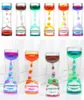 Outros relógios acessórios Double Color Dinâmico Droga vazamento Hourglass Toys Hourglasses Ornaments Timer líquido Belo cintura CR2289136