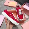 Luxury Casual Mm Brand Ball Sneakers Designer Low Top Top Suede en cuir en cuir Chaussures Platform Trainer Robe respirante Chaussures de marche Taille 35-40