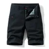 Mens Casual Shorts Fashion Summer Loose Pants Daily Classic Mane Clothing Workwear Five-Quarter Long Trousers 240422