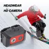 HD 1080P Outdoor Sport Camera F18 Night Vision Camcorder SOS Head-mounted Action Cameras Helmet Video Recording DVR Cam 240430