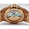 Luxury Watches APS factory Audemar Pigue Royal Oak 18k Rose Gold Diamond Mens Watch stY1