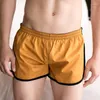 Трусы мужского нижнего белья повседневное домашние брюки короткие плоские уголки чистый хлопок и отдых