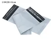 14x284cm Пластиковый курьерский пакет пакет пакета пакета после конверта мешки с клейкой белой пластиковой почтовой почтовой упаковкой Retai3265847