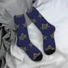 Chaussettes masculines kawaii freemasonry freemason symbole femme hommes chaude 3d imprimé maçon maçon basketball sports