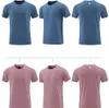 LL-R661 MEN YOGA Outfit Gym T Shirt تمرين Fiess Wears Sportwear Trainning Basketning Running Ice Dilk Dorts Outdior Tops Short Sleeve Spreasable 44
