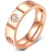 Atteggiamento serio nei confronti della vita Nuova coppia di diamanti di alta qualità Diammo Gift Hampone con carrello anelli originali