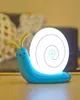 Camera da letto decorativa per lampada da letto a luce notturna per bambini bambini baby batteria USB LED lumaca per bambini Sleep Sleep Light ZA25419350638
