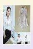 Fashion Women Body Shirt Long Sleeve Peter Pan Collar Blouses Ladies OL Bodysuit Plus Size Blusas Cardigan Women Tops256r8968027