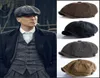 Berets Men Retro Beret Mafia Movie Cosplay Wool Blend Vintage Herringbone Tweed Casual Sboy Hat Flat Cap1955402