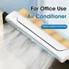 Portable Bed Fan Air Conditioner 5000mAh USB Rechargeable Electric Fan Hanging Screen Fan For Home Office Computer Monitor Desk 240429