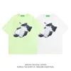 T-shirt maschile Corea del Sud 2023 Nuovo modello di gatto T-shirt estivo maschile e tendenza retrò coppia di design sciolto a maniche corta y2kl2404