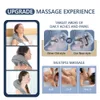 Nou sans fil pour toujours et dossier de masseur arrière cou et épaule pétriseur de massage de massage coulle cervicale relaxante trapèze masseur 240430